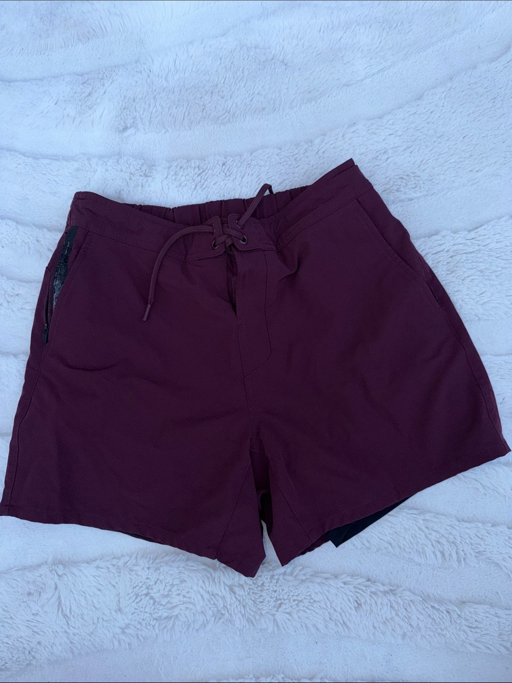Ten Thousand Men's Maroon foundation “5 inseam
